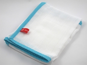 Nuschi weiss - türkis