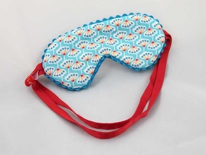 Schlafbrille Pusteblume türkis-türkis ..