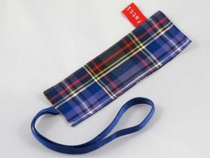 Buchzeichen (blau violett kariert)