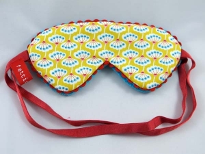 Schlafbrille Pusteblume gelb-türkis Fl..