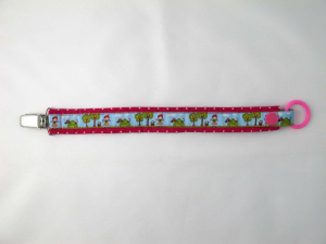 Nuggibändel pink mit Rotkäppchen und W..