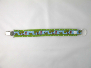 Nuggibändel grün mit Rotkäppchen und W..