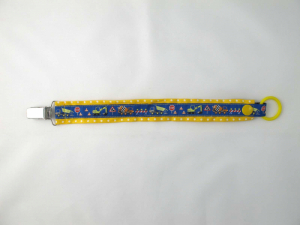 Nuggibändel gelb mit Baustelle