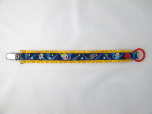 Nuggibändel gelb mit Alien