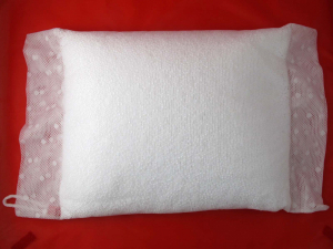 Badewannen-Kissen gross weiss mit Punk..