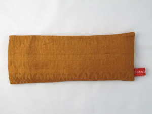Augenkissen orange Seide