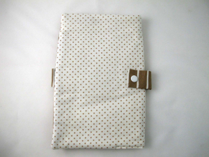 Wickeltasche Pünktli ecru 