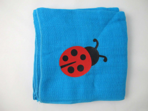 Nuschi türkis mit Marienkäfer