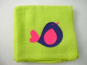 Nuschi linde mit Vogel violett