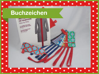 Buchzeichen aus Stoff